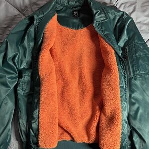 Brain Dead Teal Bomber Jacket